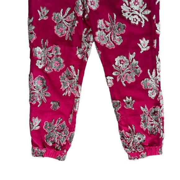 Juicy Couture Pull On Floral Jogger Pants NWT - Picture 3 of 10